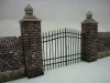 RT-Diorama 35243 Park wall with Fence 1/35